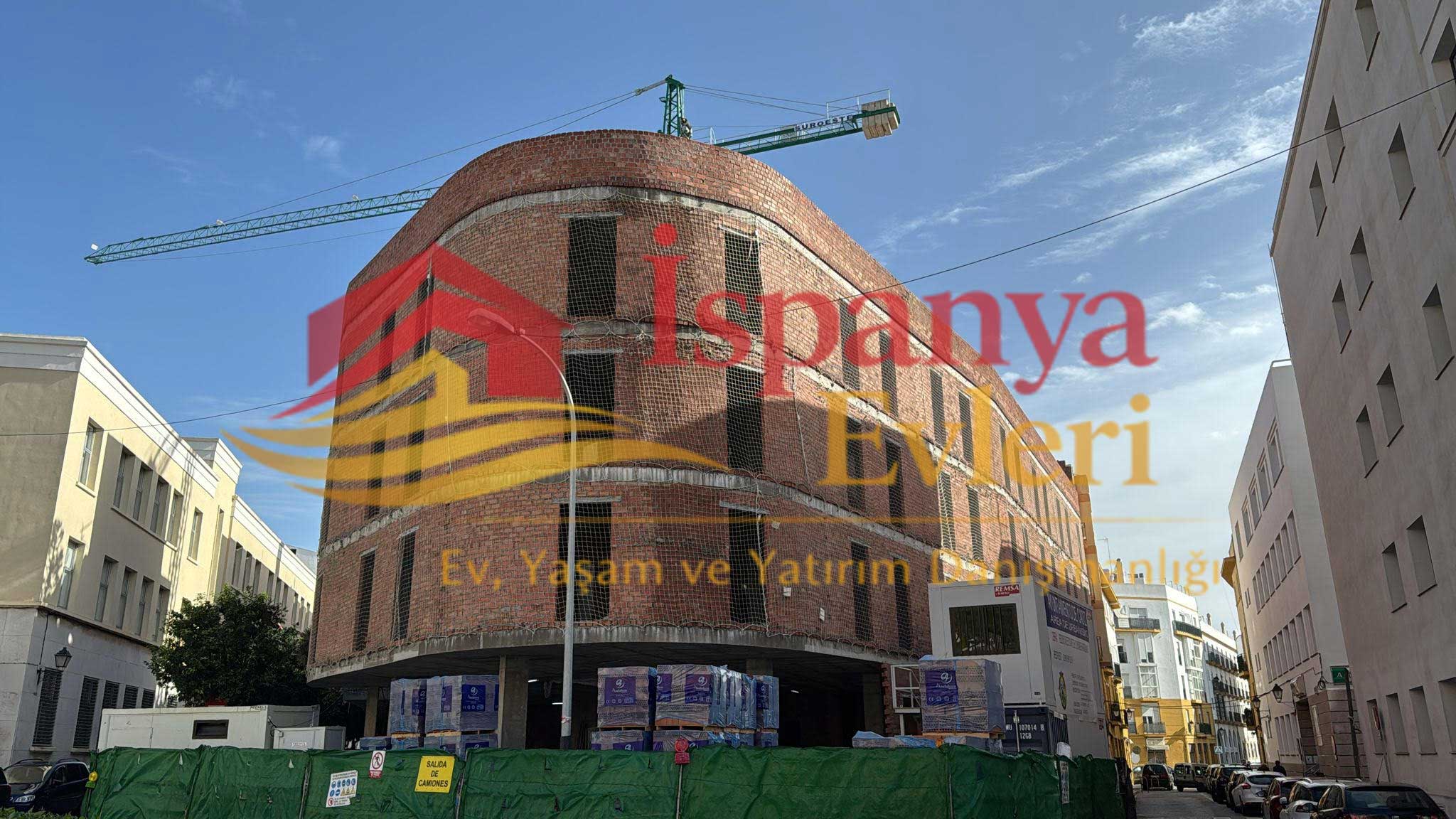 Cadiz Şehrinde La Caleta Bölgesinde Öğrenci Yurdu